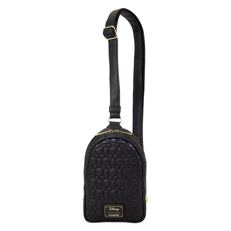 Mickey Mouse Silhouette All-Over Print Sling Crossbody Bag, , hi-res view 1