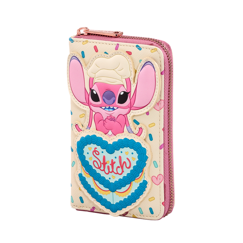 Lilo & Stitch Angel Cake Zip Around Wallet - Disney, , hi-res view 2
