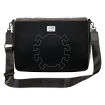 Spider-Man Black & White Suit Quilted Messenger Crossbody Bag, , hi-res view 7