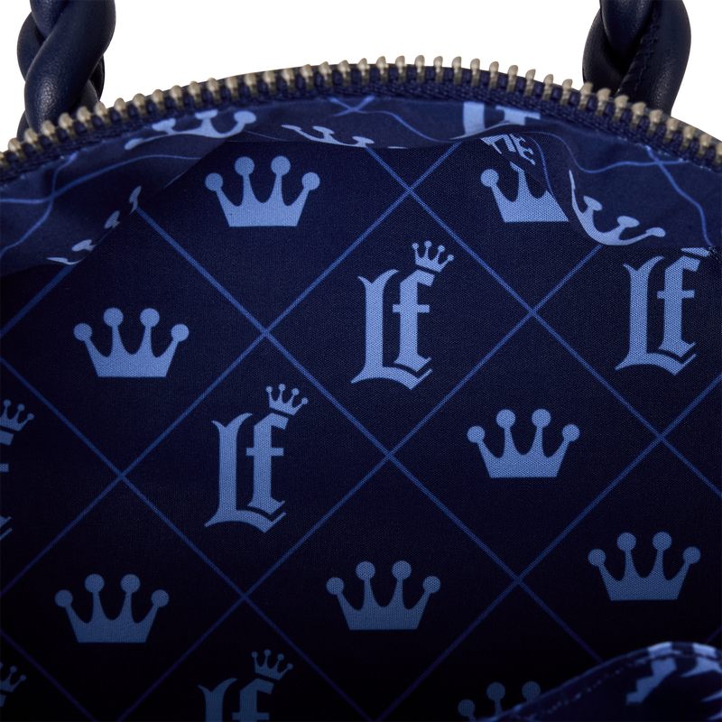 Loungefly Faux Denim Convertible Mini Backpack & Crossbody Bag, , hi-res view 5