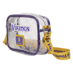 NFL Minnesota Vikings Clear Crossbody Stadium Bag, , hi-res view 3
