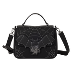 Mickey & Minnie Spiderweb & Bats Crossbody Bag, , hi-res view 1