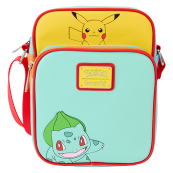 Pok&eacute;mon Color Block Starters Crossbody Bag, , hi-res view 1