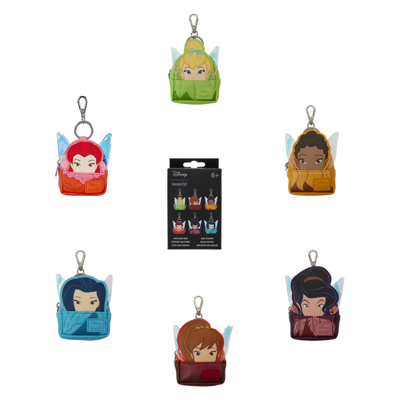 Disney Fairies Cosplay Mystery Mini Backpack Keychain Charm, , hi-res view 1
