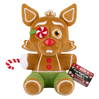 Gingerbread Foxy Plush, Image 1