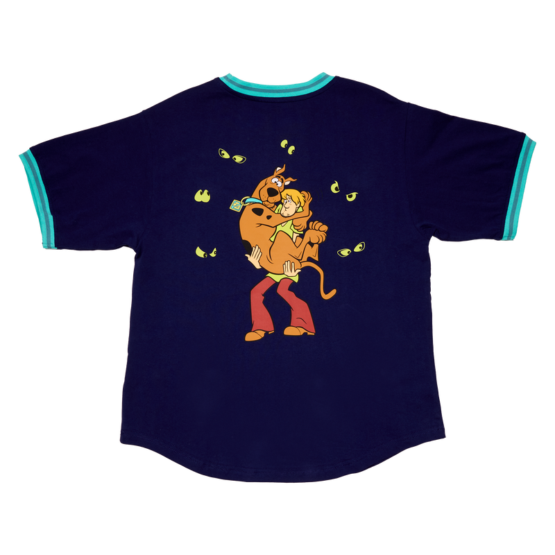 Scooby-Doo™ & Shaggy Glow Unisex Ringer Tee, , hi-res view 4