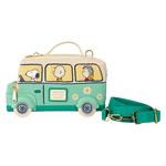 Peanuts Gang Road Trip Bus Light Up Figural Crossbody Bag, , hi-res view 1