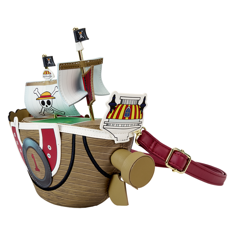 One Piece Thousand Sunny Ship Figural Crossbody Bag, , hi-res view 4