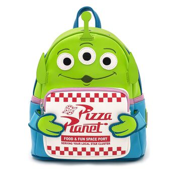 Pixar Toy Story Pizza Planet Alien Mini Backpack,  Pixar Toy Story Pizza Planet Alien Mini Backpack, Image 1