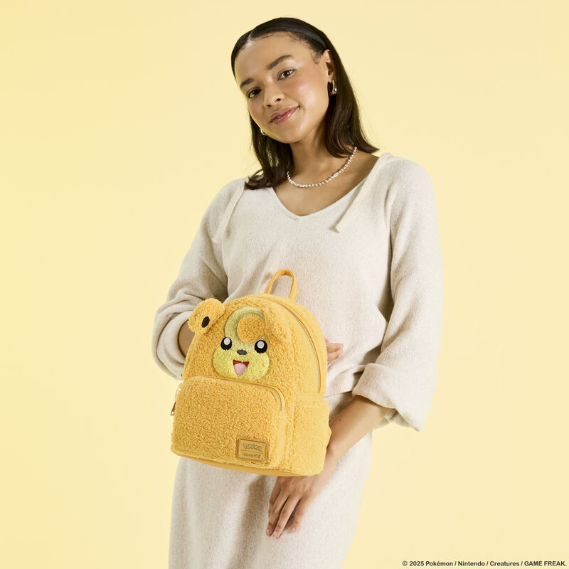 Pokémon Teddiursa Limited Edition Sherpa Cosplay Mini Backpack LFlifestyle1 view 2
