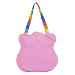 Care Bears Cheer Bear Cosplay Oversized Canvas Tote Bag, , hi-res view 4
