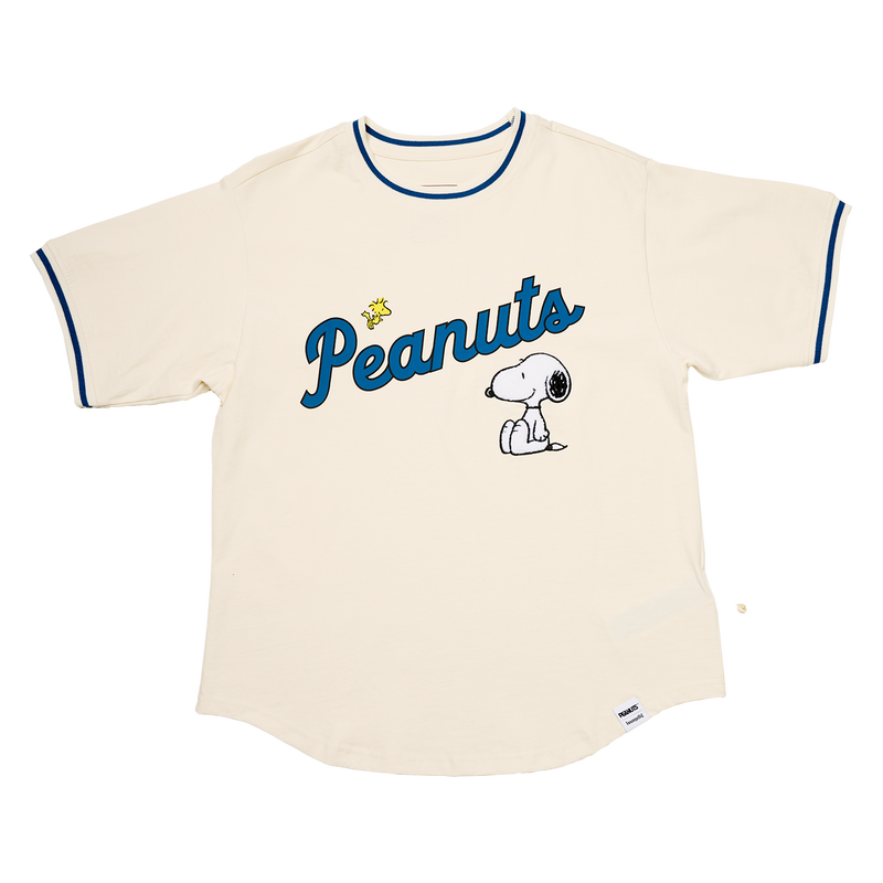 Peanuts Snoopy & Gang Unisex Ringer Tee, , hi-res view 1