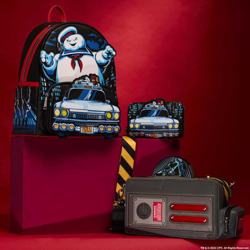 Ghostbusters Stay Puft Ecto-1 Light Up Mini Backpack, , hi-res view 3