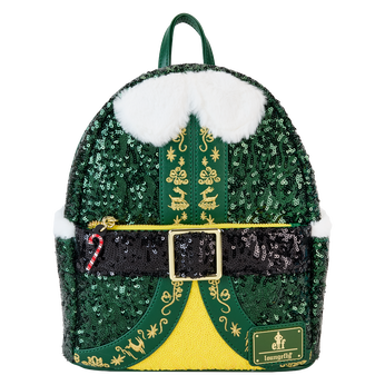 Elf Buddy Sequin Cosplay Mini Backpack, , hi-res view 1