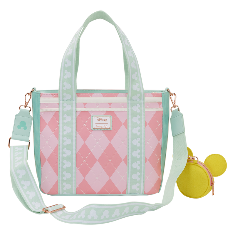 Mickey Mouse Tennis Tote Crossbody Bag with Coin Bag, , hi-res view 5