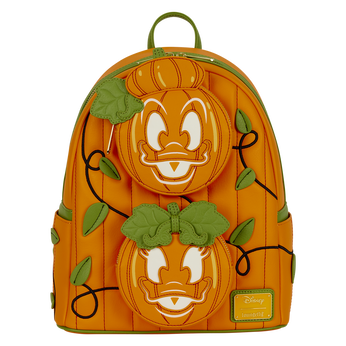Donald & Daisy Jack-o'-Lantern Exclusive Glow Mini Backpack, Image 1