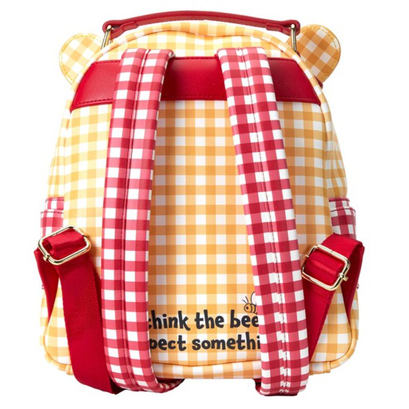 Winnie the Pooh Gingham Cosplay Mini Backpack, , hi-res view 4