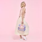 Minnie Mouse Floral and Lace Crossbody Bag LFlifestyle1 view 2