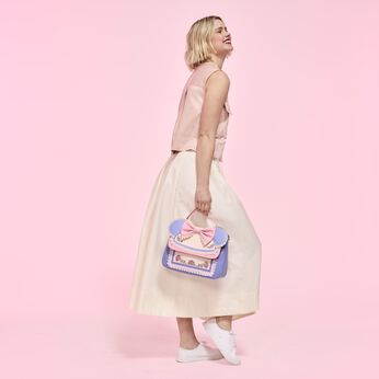 Minnie Mouse Floral and Lace Crossbody Bag, Image 2