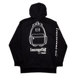 Loungefly 25th Anniversary Logo Black Unisex Hoodie, , hi-res view 11