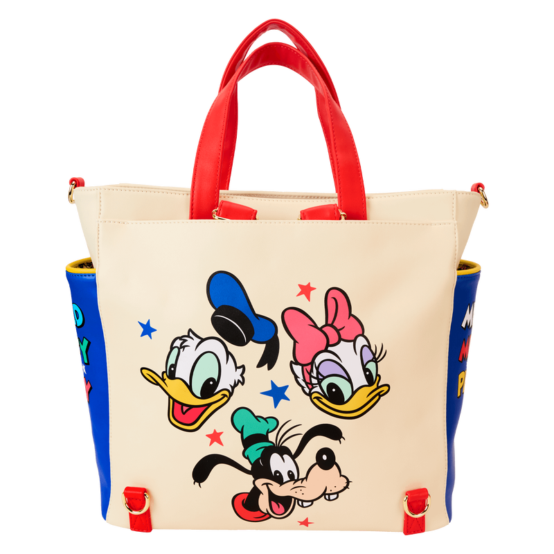 Mickey & Friends Classic Convertible Backpack & Tote Crossbody Bag, , hi-res view 8