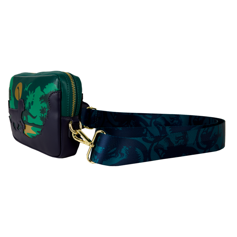 Jurassic World Jungle Dinosaur Silhouette Sling Crossbody Bag With Coin Bag, , hi-res view 4