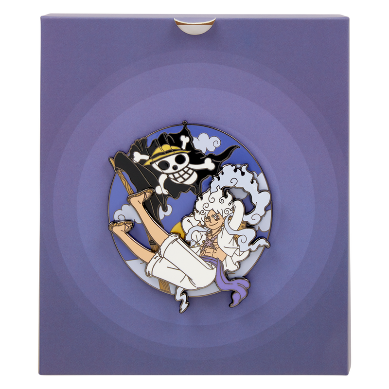 NYCC Limited Edition  GEAR5 Luffy 3" Collector Box Sliding Pin - ONE PIECE, , hi-res view 2