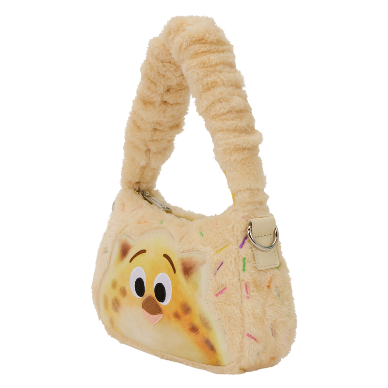 Zootropolis 2 Officer Clawhauser Cotton Candy Plush Cosplay Crossbody Bag, , hi-res view 4