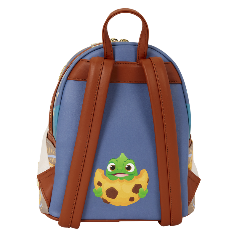 Tangled Rapunzel Glow Pin Trader Mini Backpack, , hi-res view 10