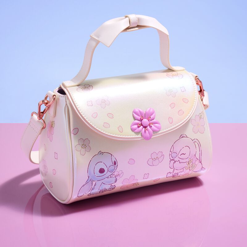 Stitch & Angel Cherry Blossom Bow Handle Crossbody Bag LFlifestyle1 view 2