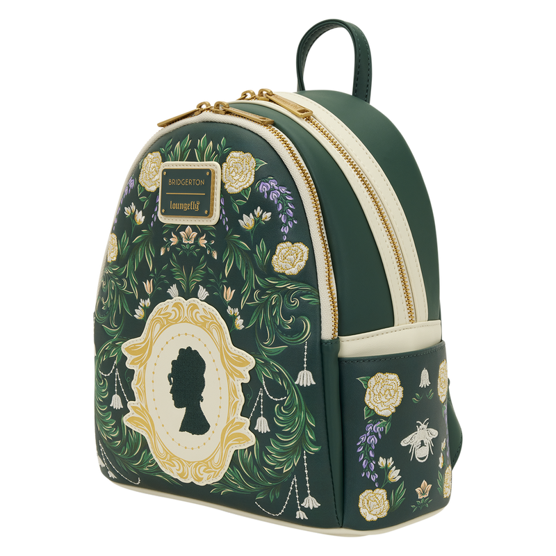 Bridgerton Silhouette Floral Mini Backpack, , hi-res view 4