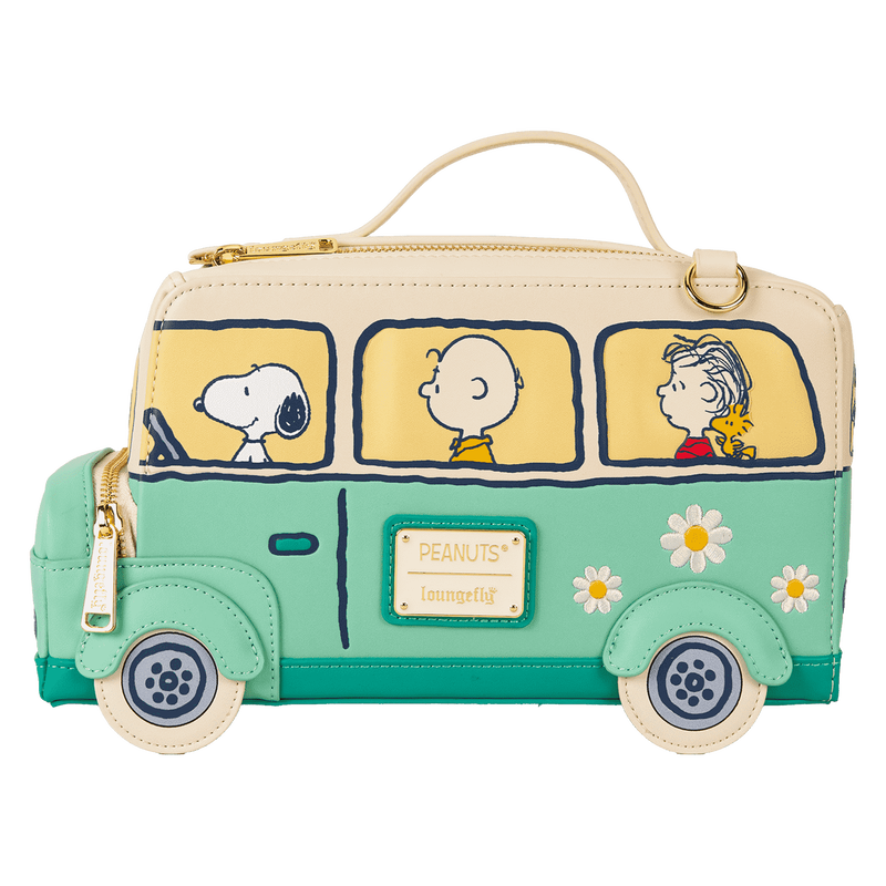 Peanuts Gang Road Trip Bus Light Up Figural Crossbody Bag, , hi-res view 3