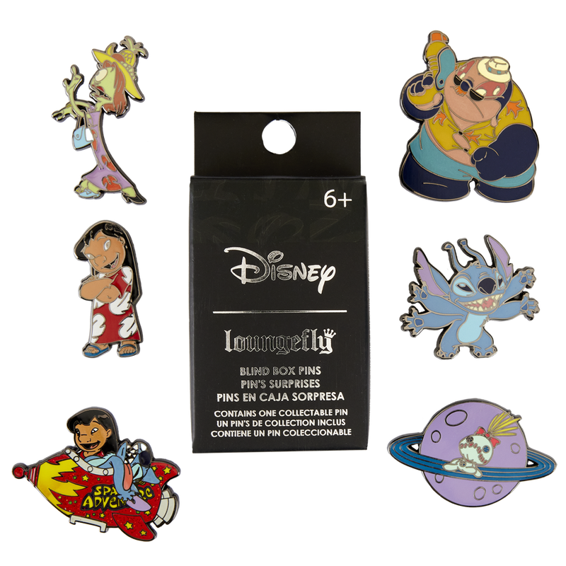 Lilo & Stitch Space Adventure Mystery Box Pin, , hi-res view 1