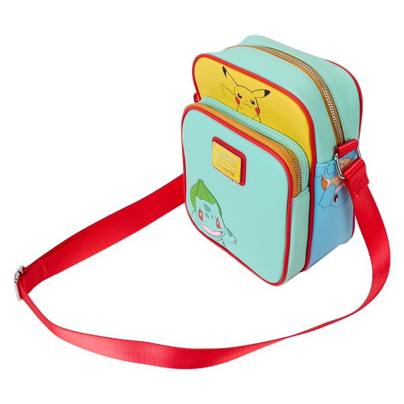 Pok&eacute;mon Color Block Starters Crossbody Bag, , hi-res view 5
