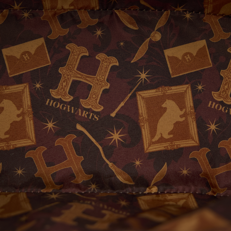 Exclusive Harry Potter Hufflepuff Banner Velvet Mini Backpack, , hi-res view 5