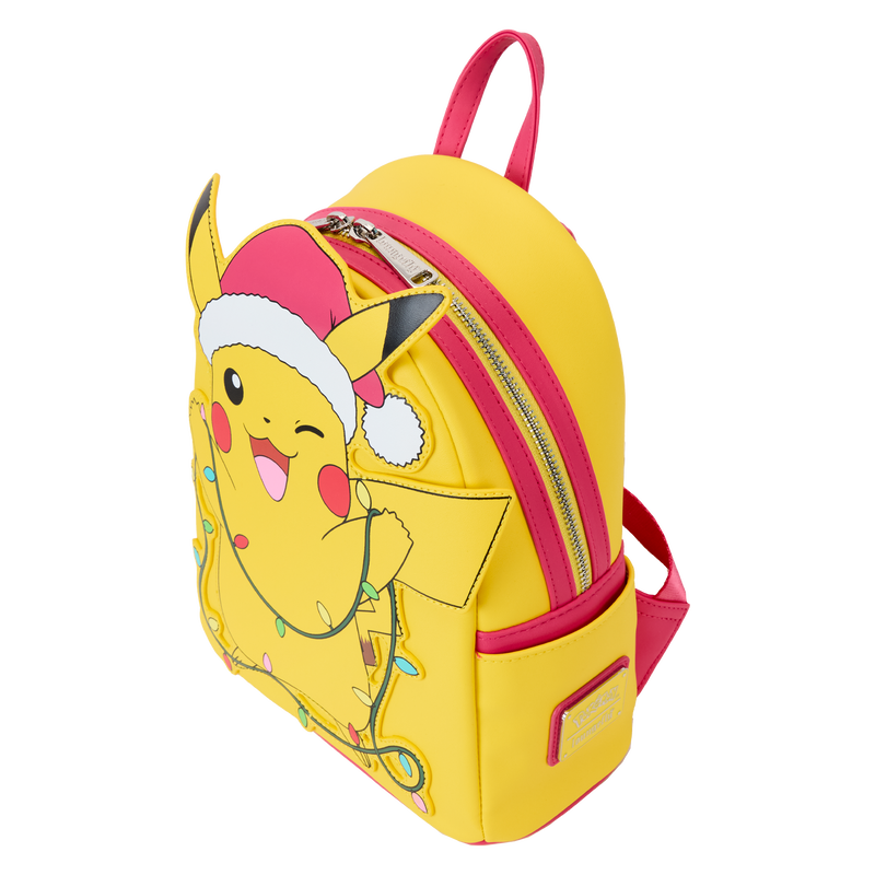 Pokémon Santa Pikachu String Lights Light Up Mini Backpack, , hi-res view 6