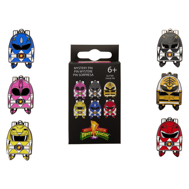 Power Rangers Exclusive Mini Backpack Mystery Box Pin, , hi-res view 1