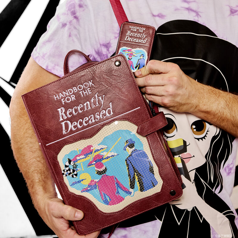Beetlejuice Handbook For The Recently Deceased Pin Trader Backpack, , hi-res view 3