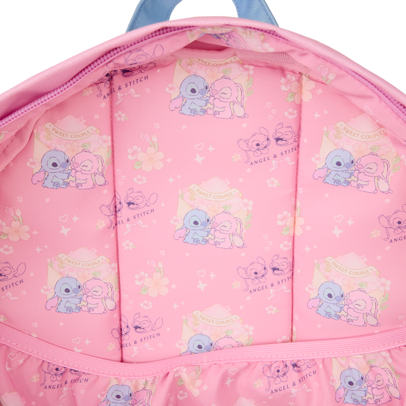 Stitch & Angel All-Over Print Full-Size Backpack, , hi-res view 5