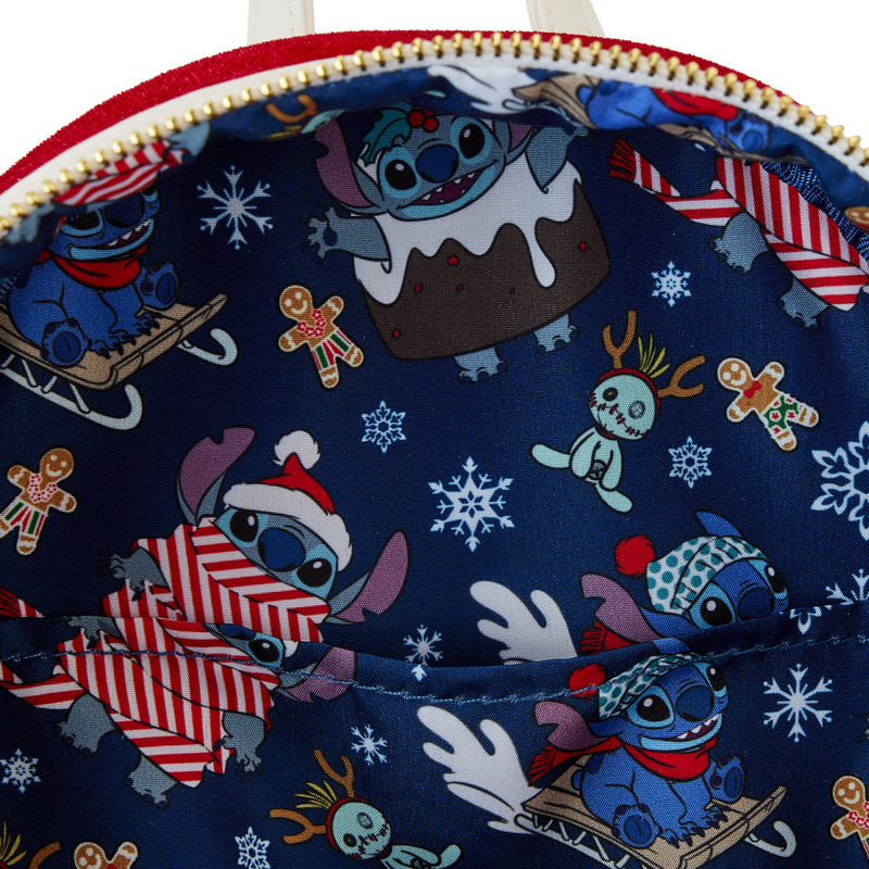 Disney Santa Stitch Cosplay Mini Backpack, , hi-res view 5