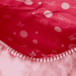 Minnie Mouse Exclusive Hearts Strawberry Scented Sherpa Crossbody Bag, , hi-res view 6