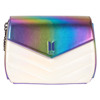 Funko Pop! By Loungefly BTS Iridescent Quilted Crossbody Bag, , hi-res view 1