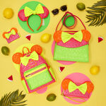 Minnie Mouse Exclusive Color Block Neon Sequin Mini Backpack, , hi-res view 3