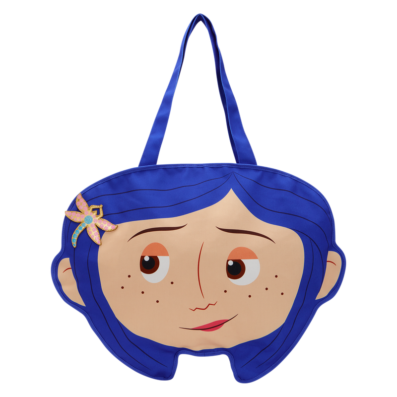 Coraline Cosplay Canvas Tote Bag, , hi-res view 1