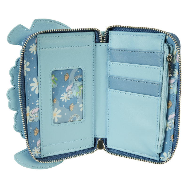 Stitch Springtime Daisy Cosplay Zip Around Wallet, , hi-res view 6