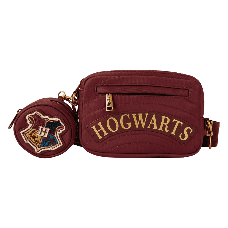 Harry Potter Hogwarts House Canvas Sling Crossbody Bag with Coin Bag, , hi-res view 1