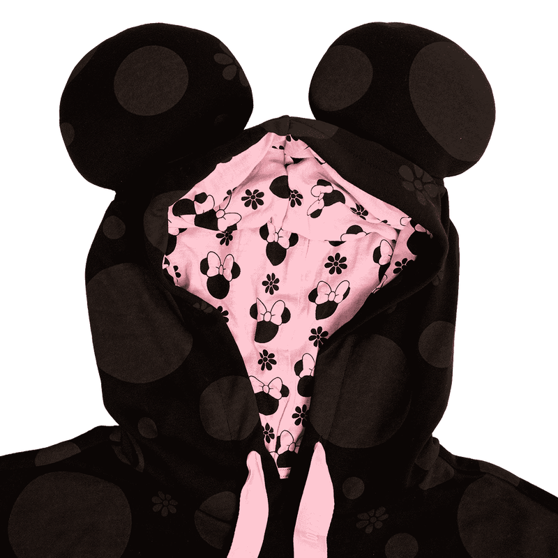 Minnie Mouse Floral Rock The Dots Unisex Hoodie, , hi-res view 8
