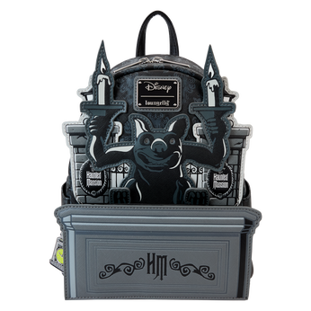 The Haunted Mansion Gargoyle Wallpaper Light Up Glow Mini Backpack,  The Haunted Mansion Gargoyle Wallpaper Light Up Glow Mini Backpack, Image 1