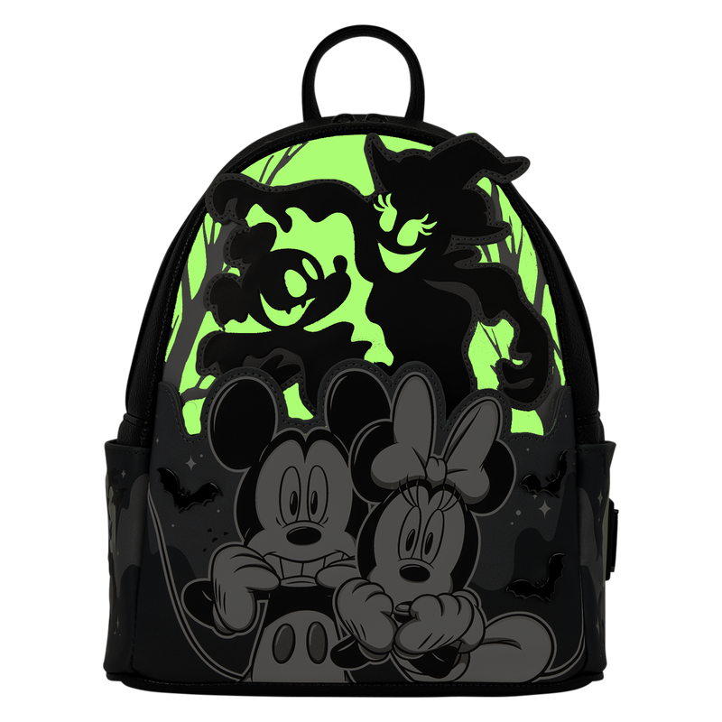 Mickey & Minnie Ghost Light-Up Glow Mini Backpack, , hi-res view 3