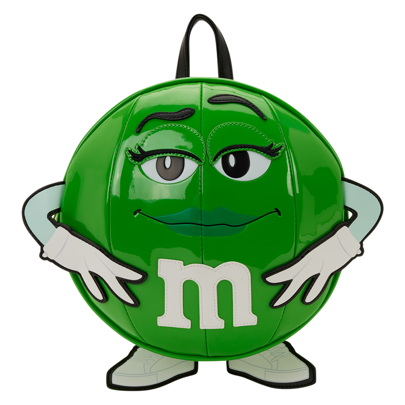 Loungefly x M&M'S Green Character Cosplay Chocolate Scented Mini Backpack, , hi-res view 8